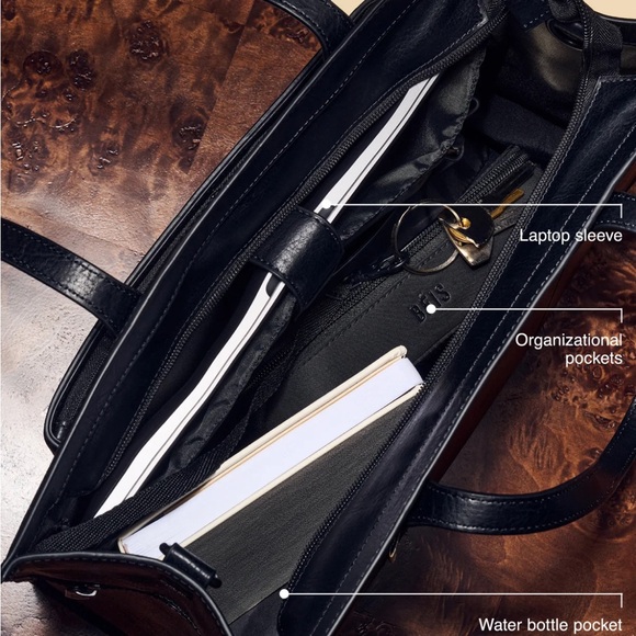 The Mini Work Tote in Black (BEIS 2021) - Picture 6 of 7